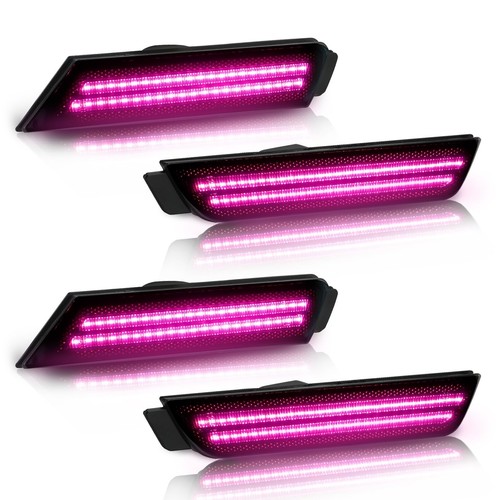 4pcs pink purple fender - purple, smoked